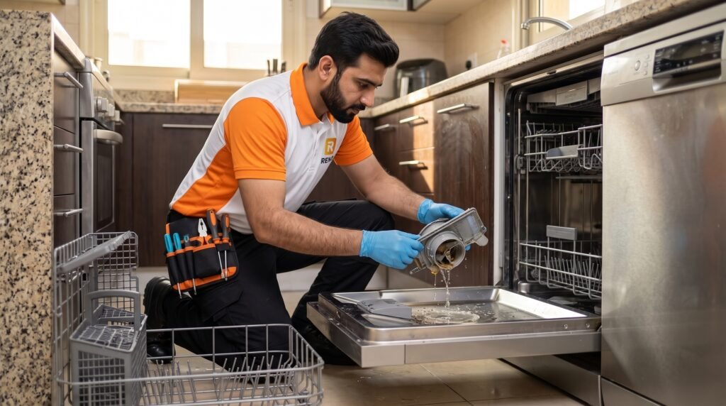 Dishwasher not draining