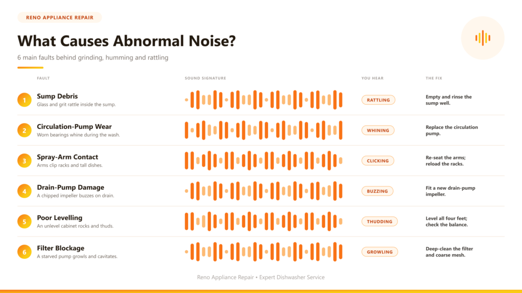 What causes abnormal noise